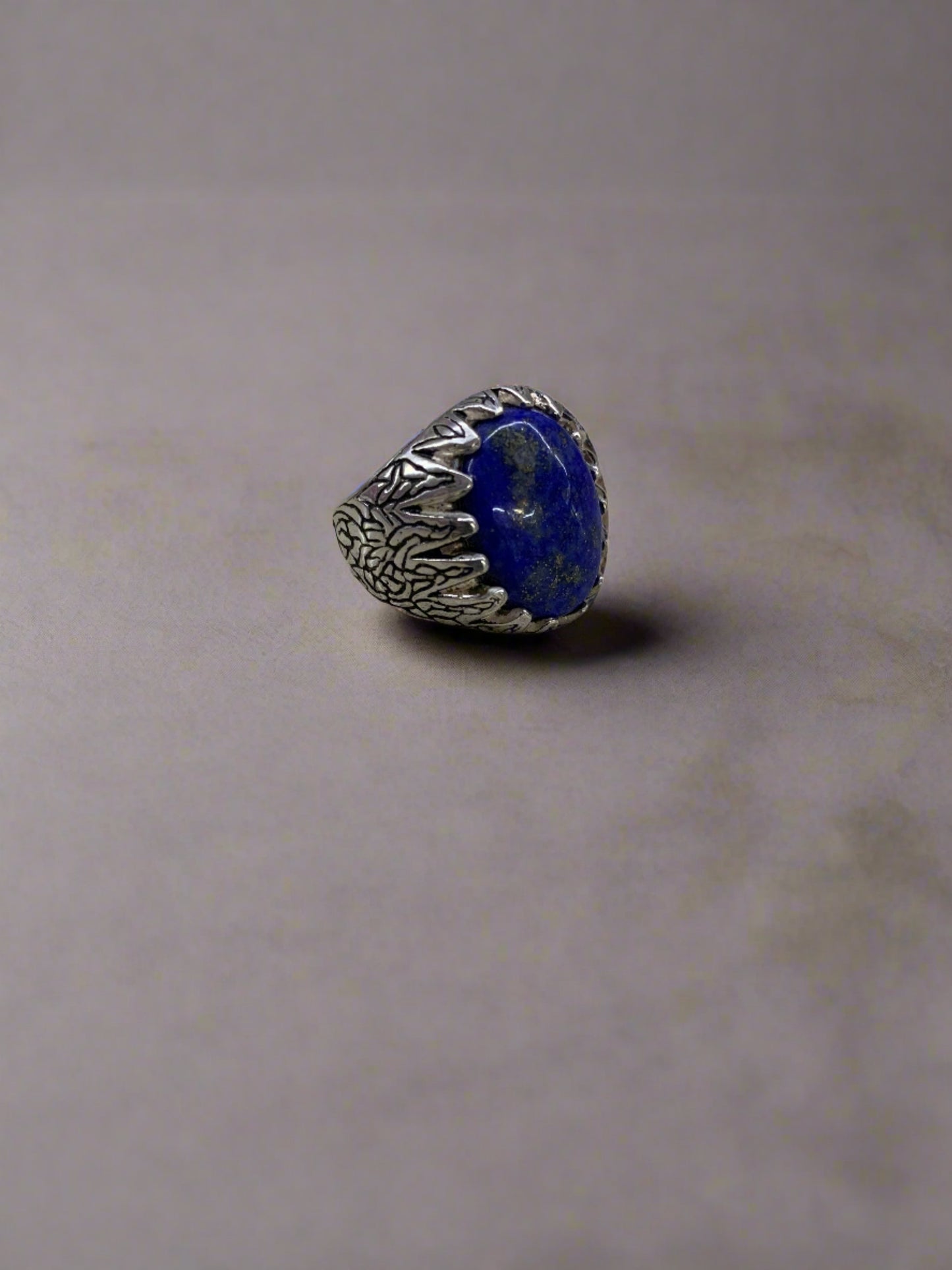 Lapis Lazuli Mens Ring #64
