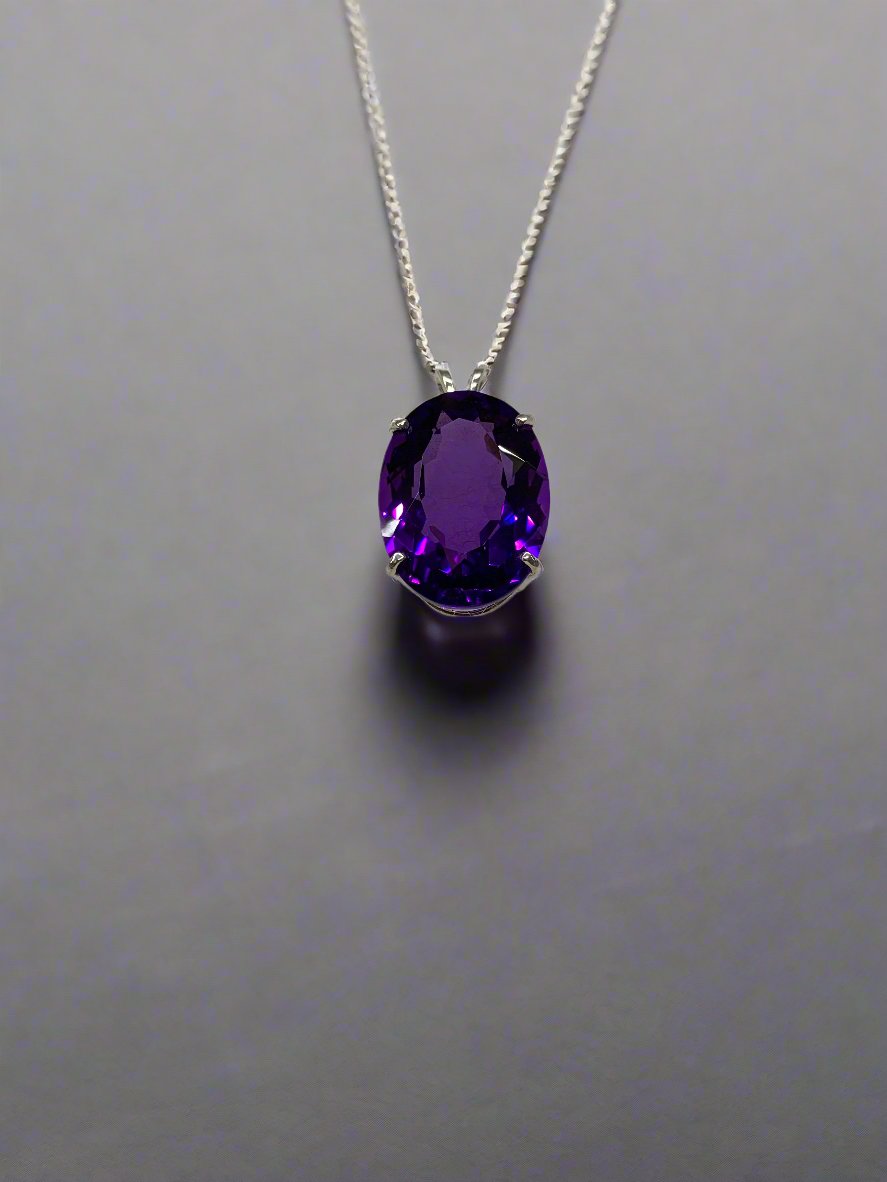 Amethyst Pendant #12