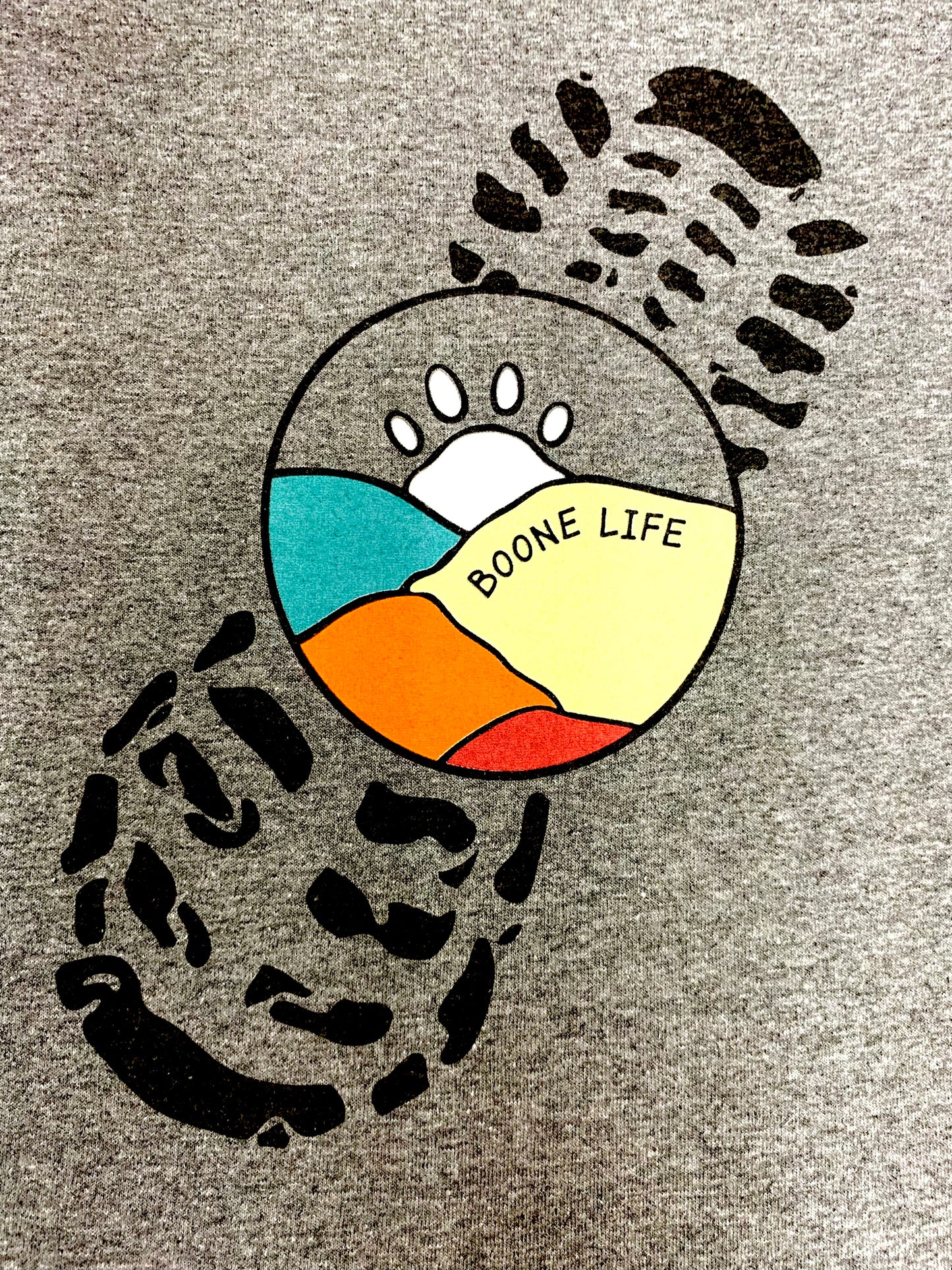 Grey Boone Life Short Sleeve Tee