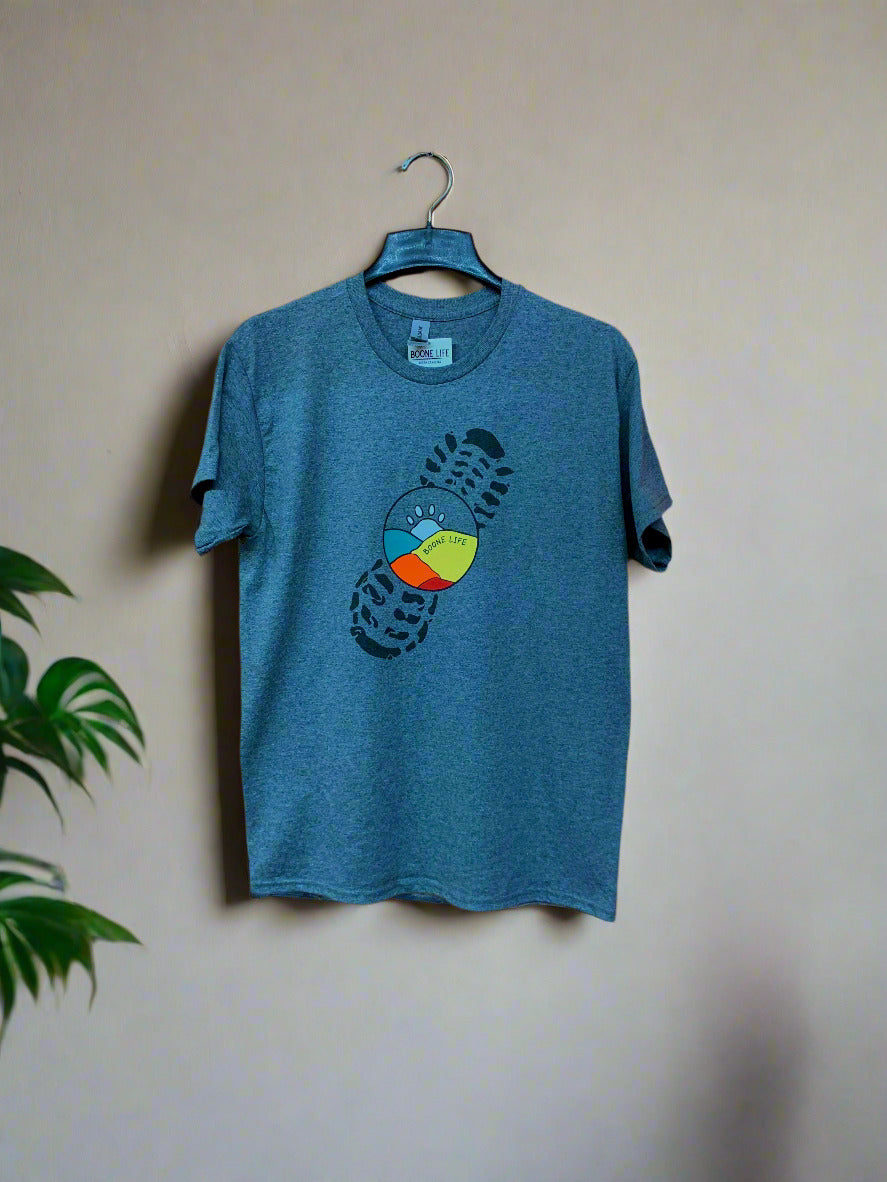 Grey Boone Life Short Sleeve Tee